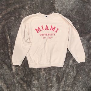 Miami of Ohio crewneck